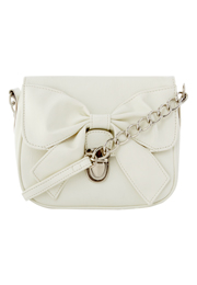 White Bow Bag